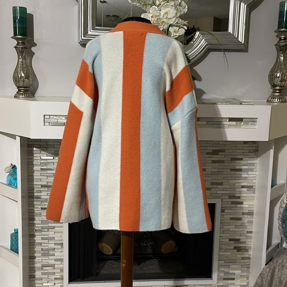 Jascls Colorblock Boho Sweater Osfm - image 6